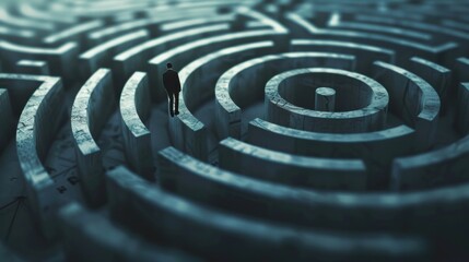 A symbolic image representing the journey of self discovery and awareness.