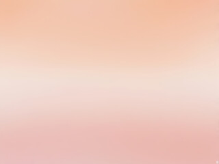 A soft gradient blend of pink and white hues Pastel to The colors transition smoothly from  blending into a warm orange hue. The texture has a delicate Background. ai