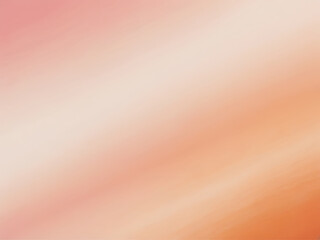 A soft gradient blend of pink and white hues Pastel to The colors transition smoothly from  blending into a warm orange hue. The texture has a delicate Background. ai