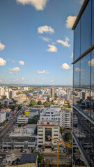 Aerial view of Santo Domingo in March 2025