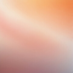 A soft gradient blend of pink and white hues Pastel to The colors transition smoothly from  blending into a warm orange hue. The texture has a delicate Background. ai