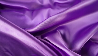 Obraz premium 紫色の絹のような光沢、柔らかなドレープが春の優雅さを演出するテクスチャ 