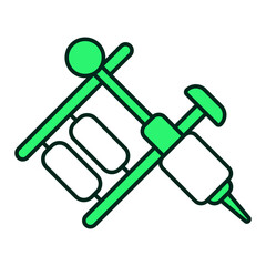 Tattoo Icon – Body Art, Skin Decoration, Beauty Symbols, Editable Stroke