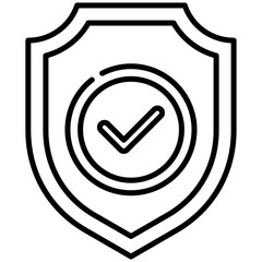 Safety icon for website, application, printing, document, poster design, etc