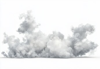 white grey smoke vapor swirls and shapes texture transparent background PNG graphic resource