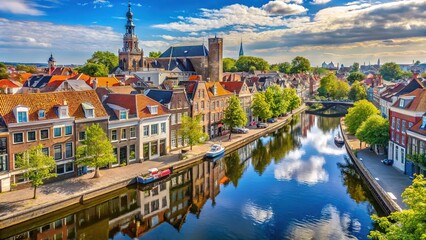 Zwolle Netherlands Cityscape Dutch Architecture