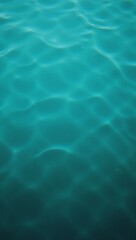 Obraz premium Blue-tinted pool surface with textured water effects showcasing ripples and wave patterns against an abstract oceanic backdrop