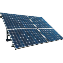 Solar panel isolated on transparent background.PNG