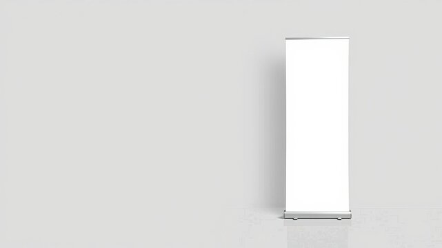 Large Roll Up Banner Mockup - 800mm x 2000mm