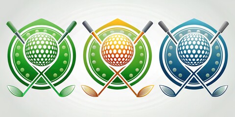 Golf Outing Logos -  Modern & Elegant Designs