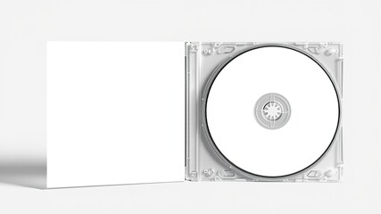 CD Jewel Case Mockup - Blank Space for Design