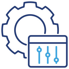 Configuration Dual Tone Icon
