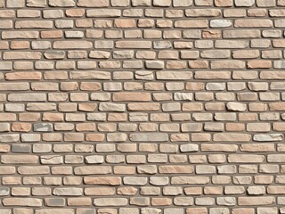 Fototapeta premium Ancient Cobblestone Mosaic Wall, Aged Texture