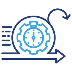 Agility Dual Tone Icon