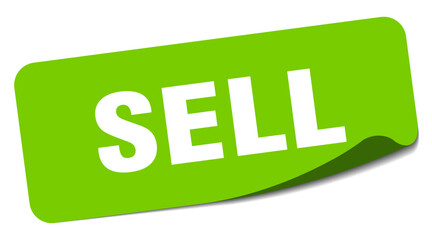 sell sticker. sell label