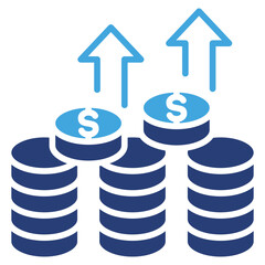 Profit Two Color Icon