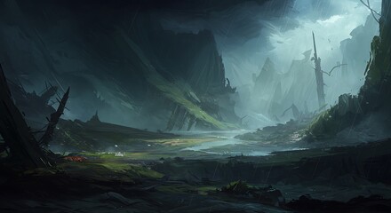 Apocalyptic Rain: A Post-Apocalyptic Valley