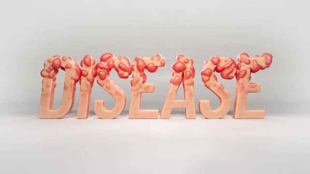 Disease Skin Blister: Realistic 3D Animation of Inflated Skin Texture