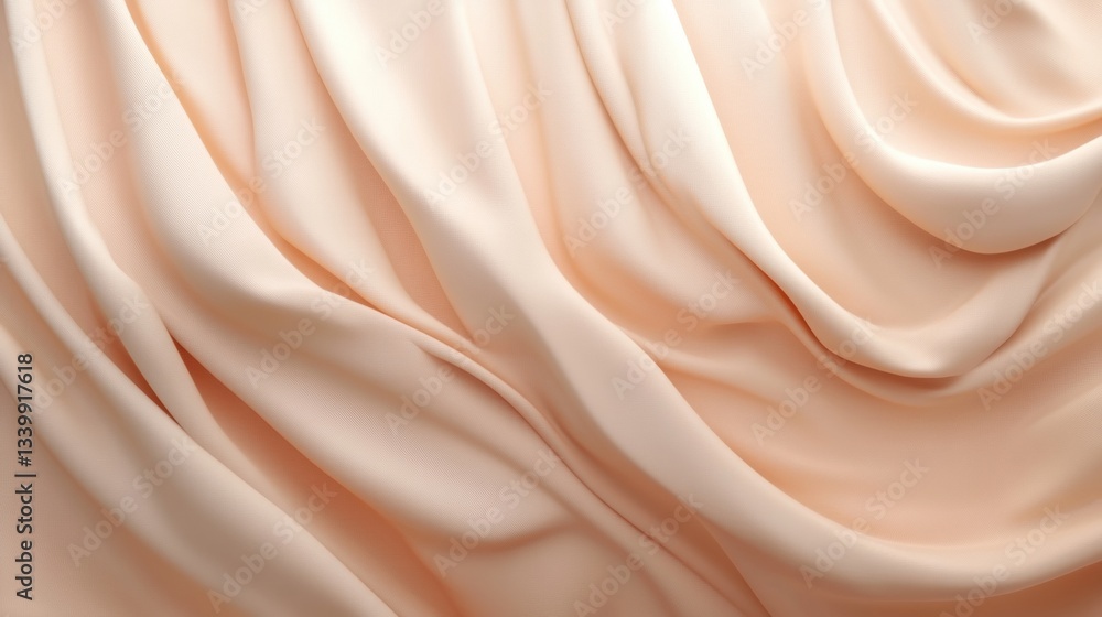 Poster soft and elegant fabric texture in nude tones perfect for backgrounds and design projects featuring 