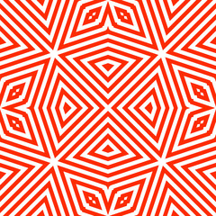 Seamless pattern. Rhombuses, triangles, kites ornament. Geometrical backdrop. Abstract background. Ethnic motif. Geometric figures wallpaper. Digital paper. Ethnical textile print. Web design. Vector