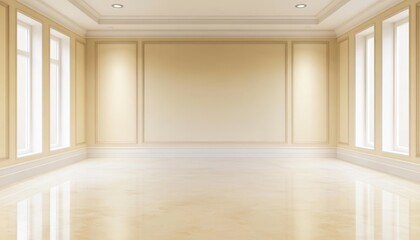 Clean Cream-colored Walls No Columns Just Walls A B52f2822-4 21