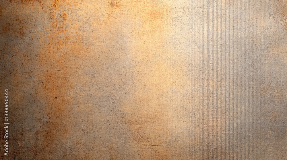 Poster textured background featuring rust and scratches with a gradient effect and vertical lines