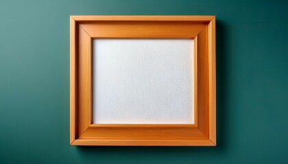 Fototapeta premium wooden picture frame