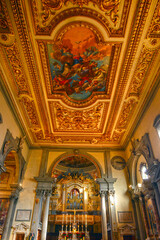Obraz premium Innenansicht der San Marco Kirche in der Altstadt von Florenz (Italien)