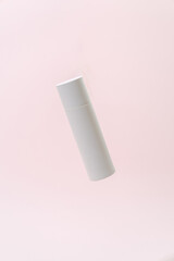 Minimalist Product Packaging Mockup in White 