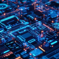 Obraz premium Digital Tech Solutions