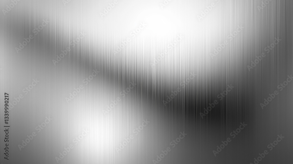 Poster smooth white and silver gradient background with soft light and vertical lines creates modern and el