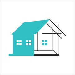 real estate, logo, icon
