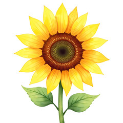 Yellow sunFlower  Symbolize Happiness