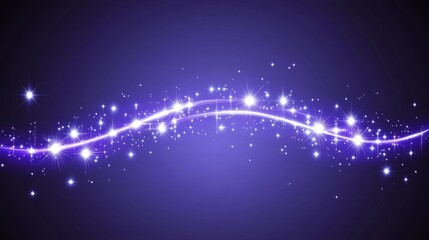 Enchanted Night Sky Background