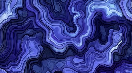 Abstract Blue and Purple Layered Design