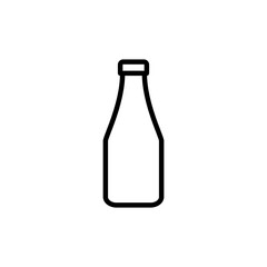 Bottle icon logo design. bottle sign and symbol