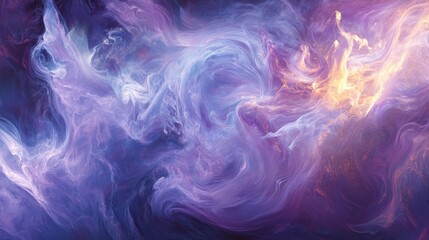 Obraz premium Abstract Dreamy Flow of Colors