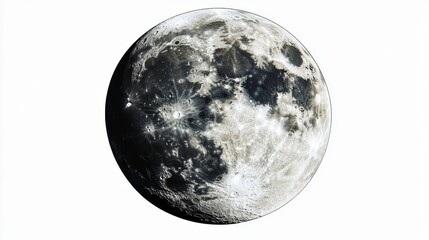 Obraz premium Night Sky Full Moon Brightness