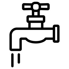 수도꼭지 아이콘 