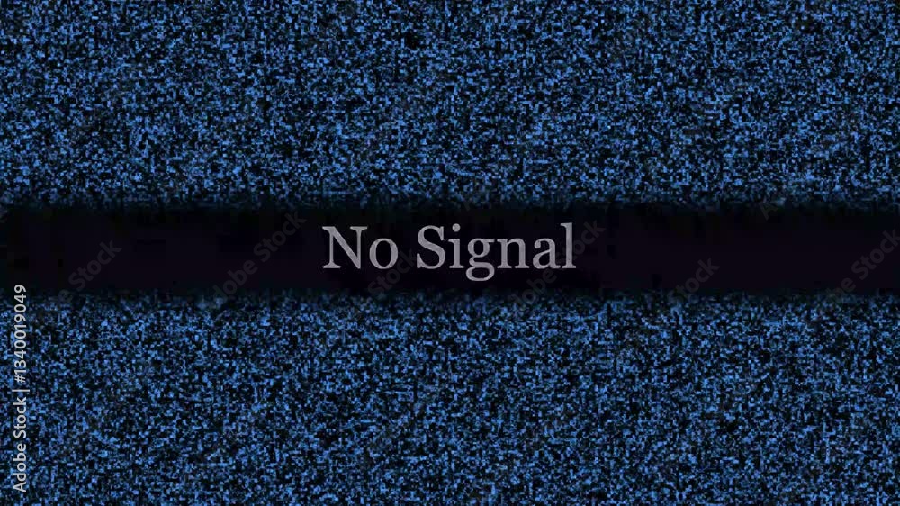 Poster static tv monochrome noise with seamless loop of noise artifacts, creating an abstract background wi