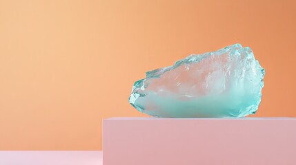 Space Pastel Blue Scene Cosmic Meteorite Green Text
