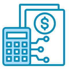 Smart Budgeting Tools  Icon Element For Design	