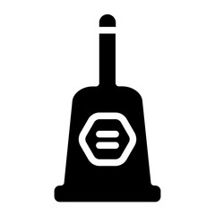 French Wine Paris Glyph Icon