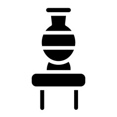 Art Gallery Artefact Glyph Icon