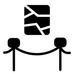 Gallery Museum Painting Glyph Icon