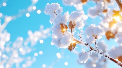 White Cherry Blossoms Spring Nature Background
