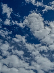 Obraz premium blue sky with clouds