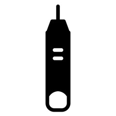 Pencil Fashion Eyeliner Glyph Icon