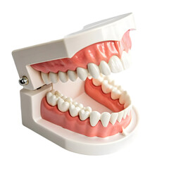 Fototapeta premium Dental Model: Teeth Image isolated on transparent background