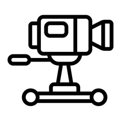 camera Line Icon